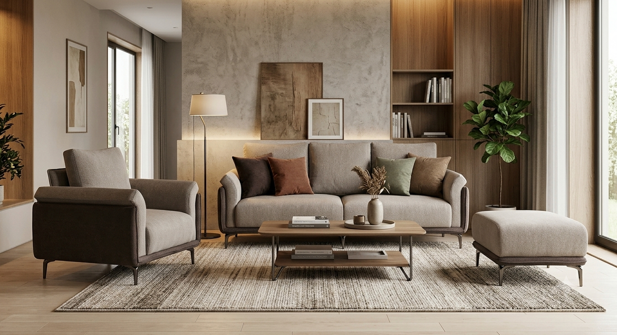 The Orion Dual-Tone sofa
