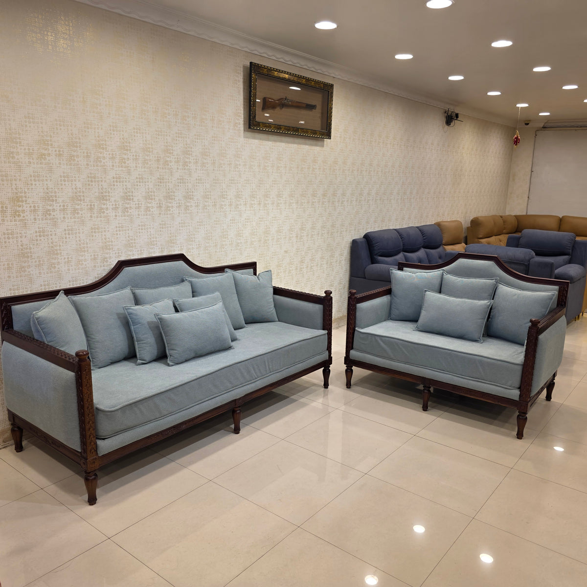 Temple carving sofa 3 + 2